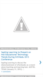 Mobile Screenshot of news.saplinglearning.com